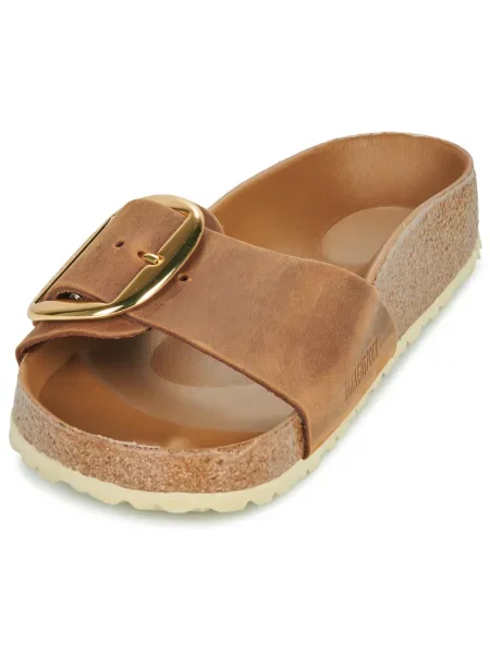 Pantofi Birkenstock cu cataramă maro