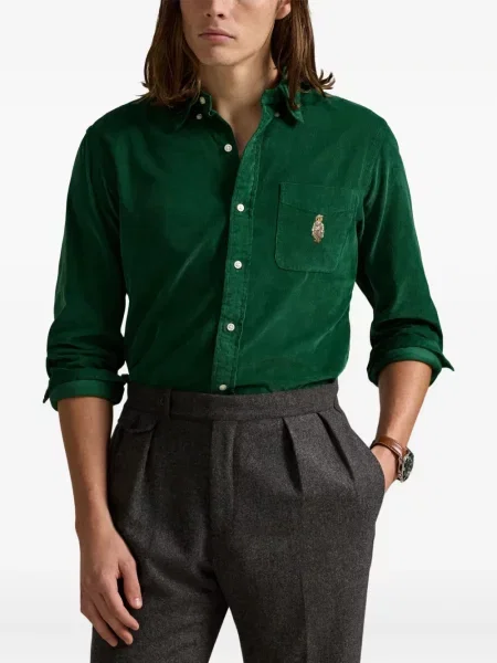Șapcă Polo Ralph Lauren de mătase cu broderie cu dungi negru