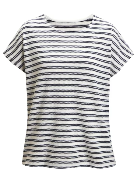 VIVANCE by LASCANA Tricou bleumarin / pastel albastru