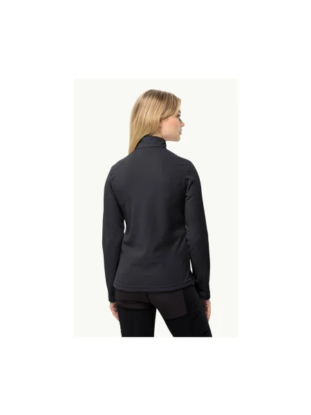 Dámska trekingová bunda Jack Wolfskin Taunus Hz čierna