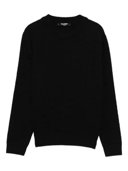 Sweter dziecięcy Balmain czarny