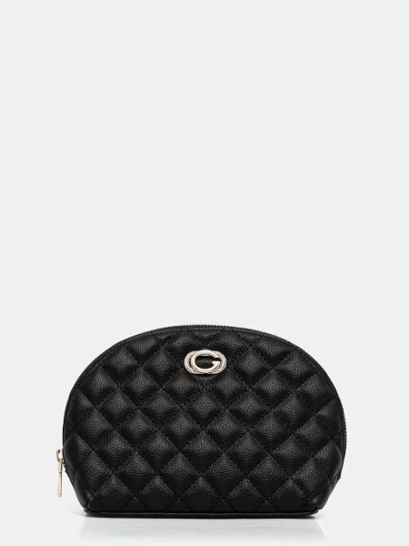 Козметична чанта Guess черно