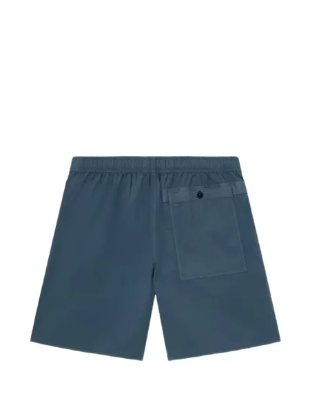 Pantaloni scurți Stone Island cu strasuri albastru