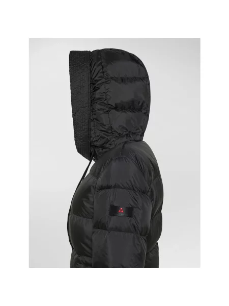 Peuterey Płaszcz Puchowy Nunki schwarz czarny