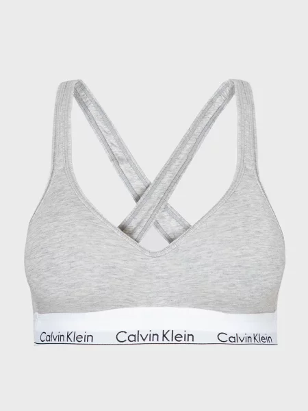 Бюстгальтер Calvin Klein сірий