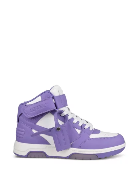 Sneakerși Off-white business alb