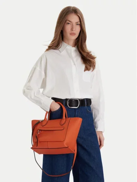 Longchamp Torebka pomarańczowy