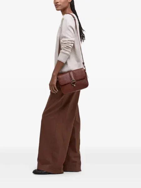 Body Barbour din piele maro