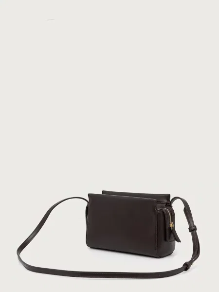 Кожаная сумка через плечо Armani Exchange