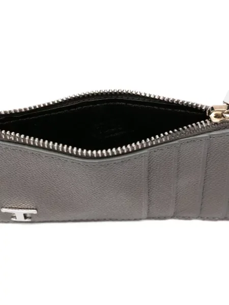 Portofel Tod's cu autograf gri