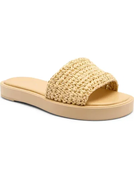 Marc Cain De piele șlapi bej