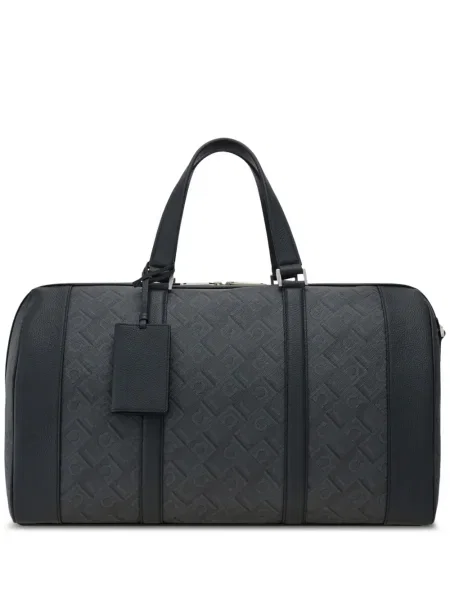 Geantă Ferragamo cu imagine gri