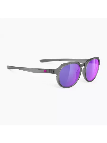 Okulary Przeciwsłoneczne Rudy Project Glamshady Z Soczewkami Rp Optics Multilaser Violet szare