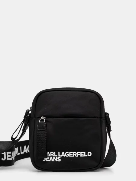 Чанта през рамо Karl Lagerfeld Jeans черно