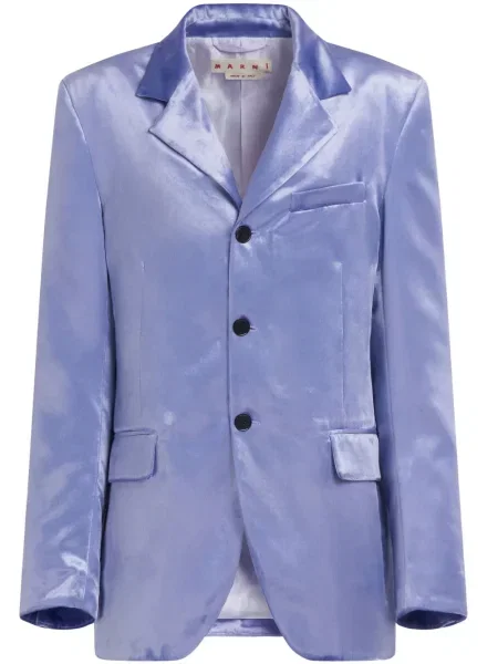 Sacou Marni din satin violet