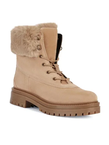 Gležnjarji Geox rjava