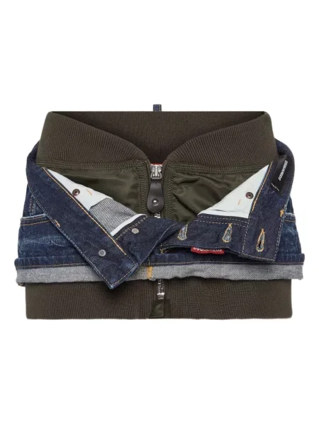 Mała mały spódnica mini Dsquared2 niebieska