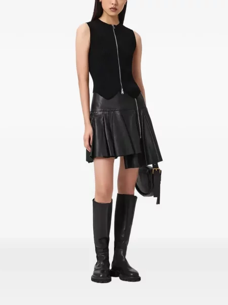 Fusta mini Allsaints negru