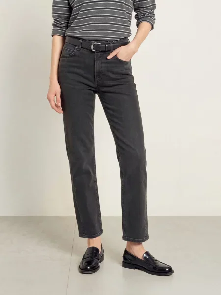 Marc O'polo Jeansy Straight Leby grau