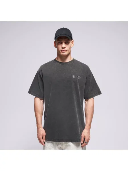 Prosto T-Shirt Athletic Washed Black czarna