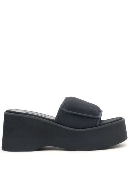 Sandale Courreges cu platformă negru