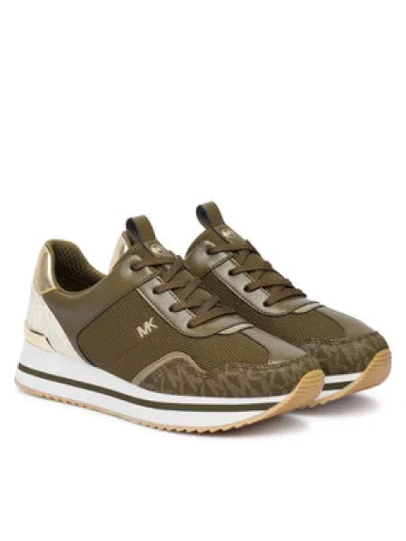 Tenisice MICHAEL Michael Kors Raina Kaki bijela