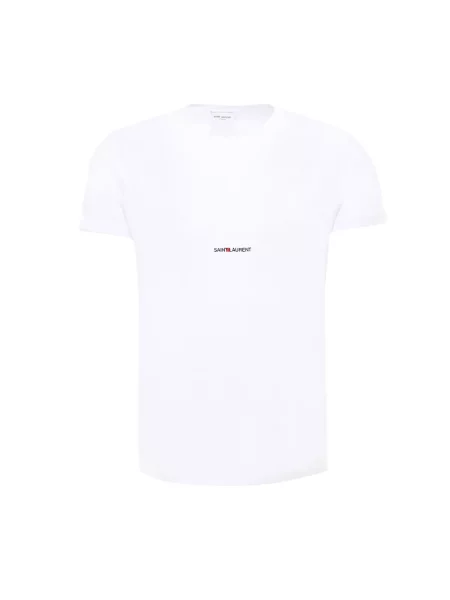 Koszulka Saint Laurent biała