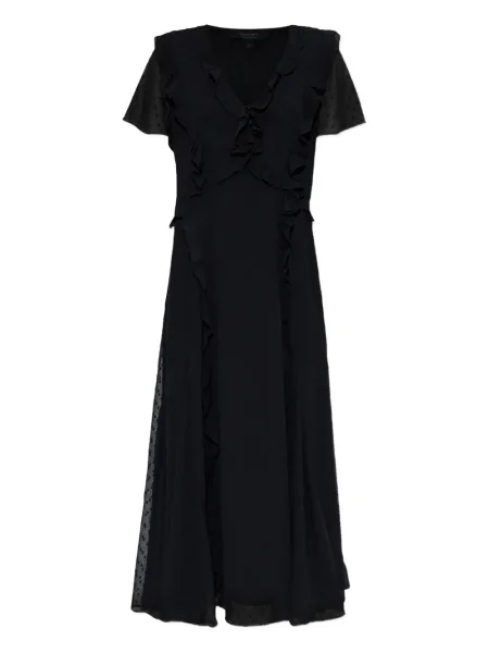 Rochie Allsaints cu buline de costum negru