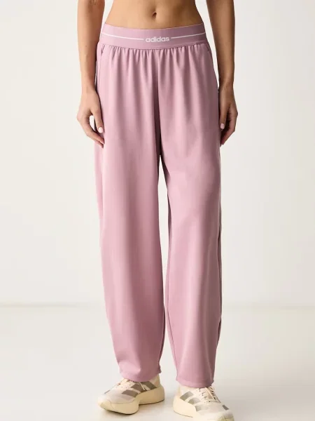 Adidas Performance pantaloni de antrenament pentru femei Hyperglam roz