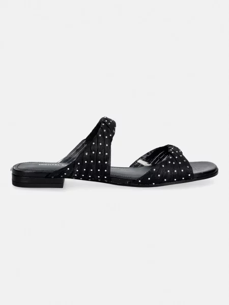 MICHAEL Michael Kors klapki Kiana Flat Sandal czarne