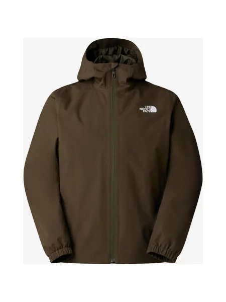 Kurtka z kapturem The North Face Quest Mono ciemny S brązowy