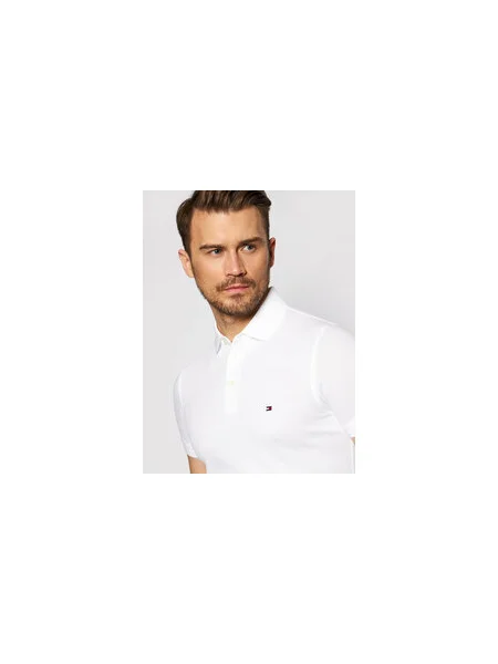 Tommy Hilfiger Pólóing Slim Fit fehér