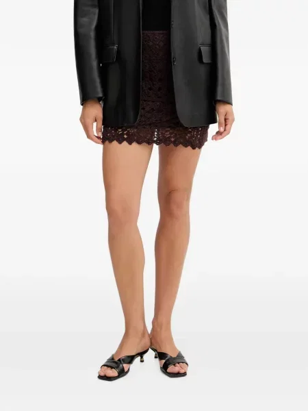Fusta mini Sisley maro