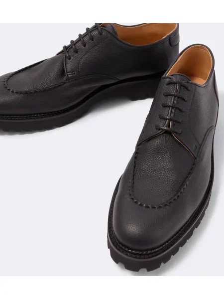 Pantofi derby John Lobb din piele negru