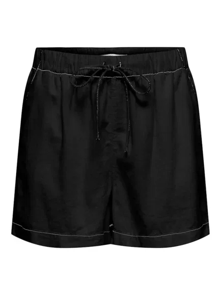 ONLY Pantaloni ONLCARO negru alb