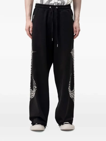 Pantaloni Thug Club alergare negru