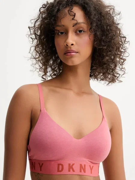 Сутиен Dkny с изчистен дизайн черно