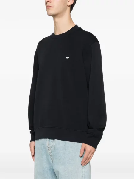 Суитчър Emporio Armani бродиран синьо