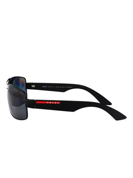 Ochelari de soare Prada Linea Rossa negru