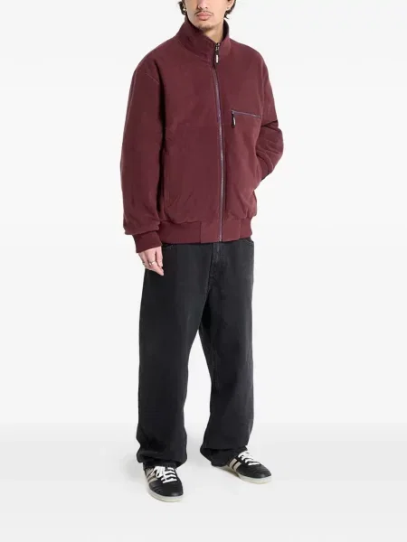 Hanorac Adidas cu imagine cu dungi alergare negru
