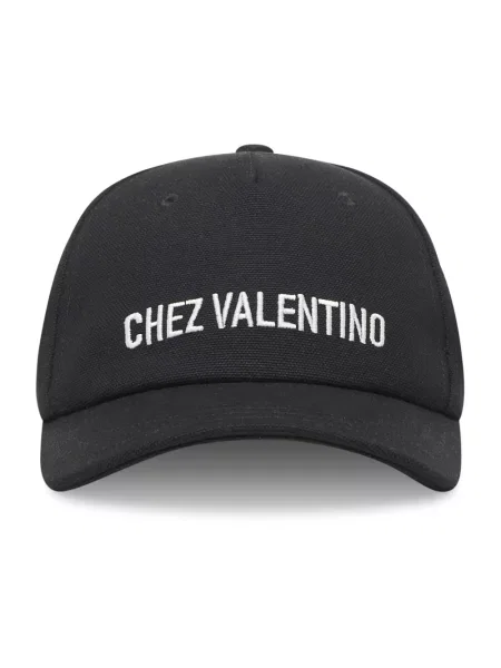 Czapka z daszkiem Valentino Garavani czarna