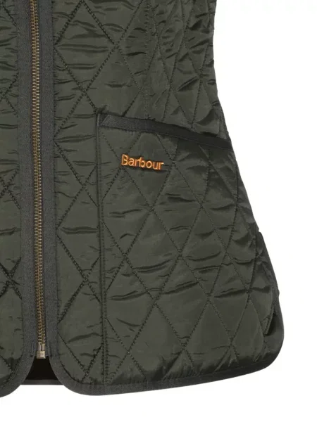 Matlasat vestă Barbour verde