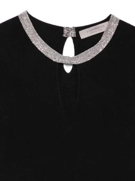 Pulover D.exterior negru
