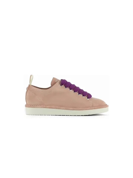 Sneakersy Panchic skórzane różowe
