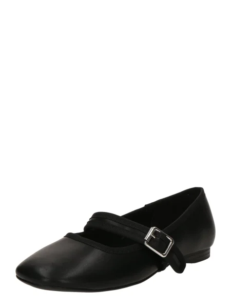 ABOUT YOU Odprte balerinke Aimee' črna