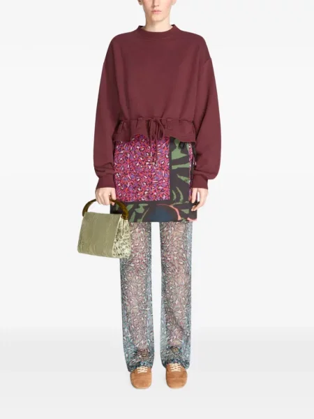Decupat hanorac Dries Van Noten roșu