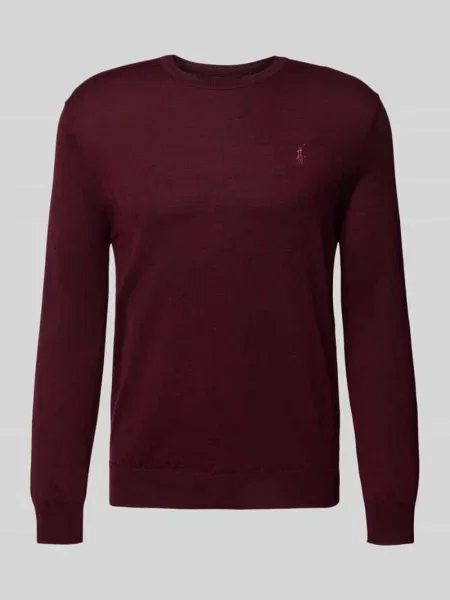 Sweter Polo Ralph Lauren wełniany czerwony