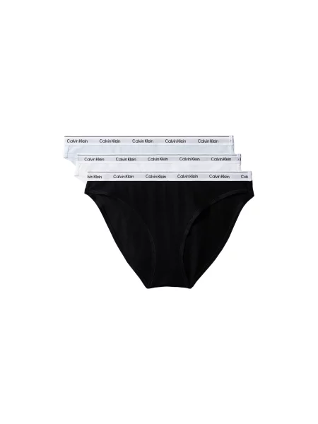 Calvin Klein Underwear Slip gri deschis / negru alb