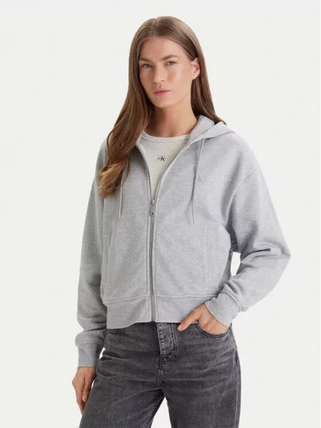 Calvin Klein Jeans Μπλούζα Monogram γκρι