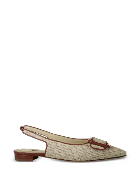 Balerini Manolo Blahnik cu cataramă slingback